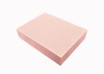 Elegant Pink Lid And Base Boxes , Customized Size Cardboard Gift Boxes For Album