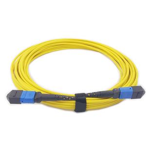 China Data Center Cabling Mpo To Mpo Cable , QSFP module Lszh Patch Cord factory