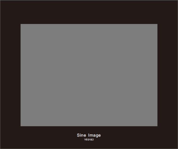 3nh Resolution Test Chart Sine Image YE0182 18% Neutral Gray Card Reflectance 4