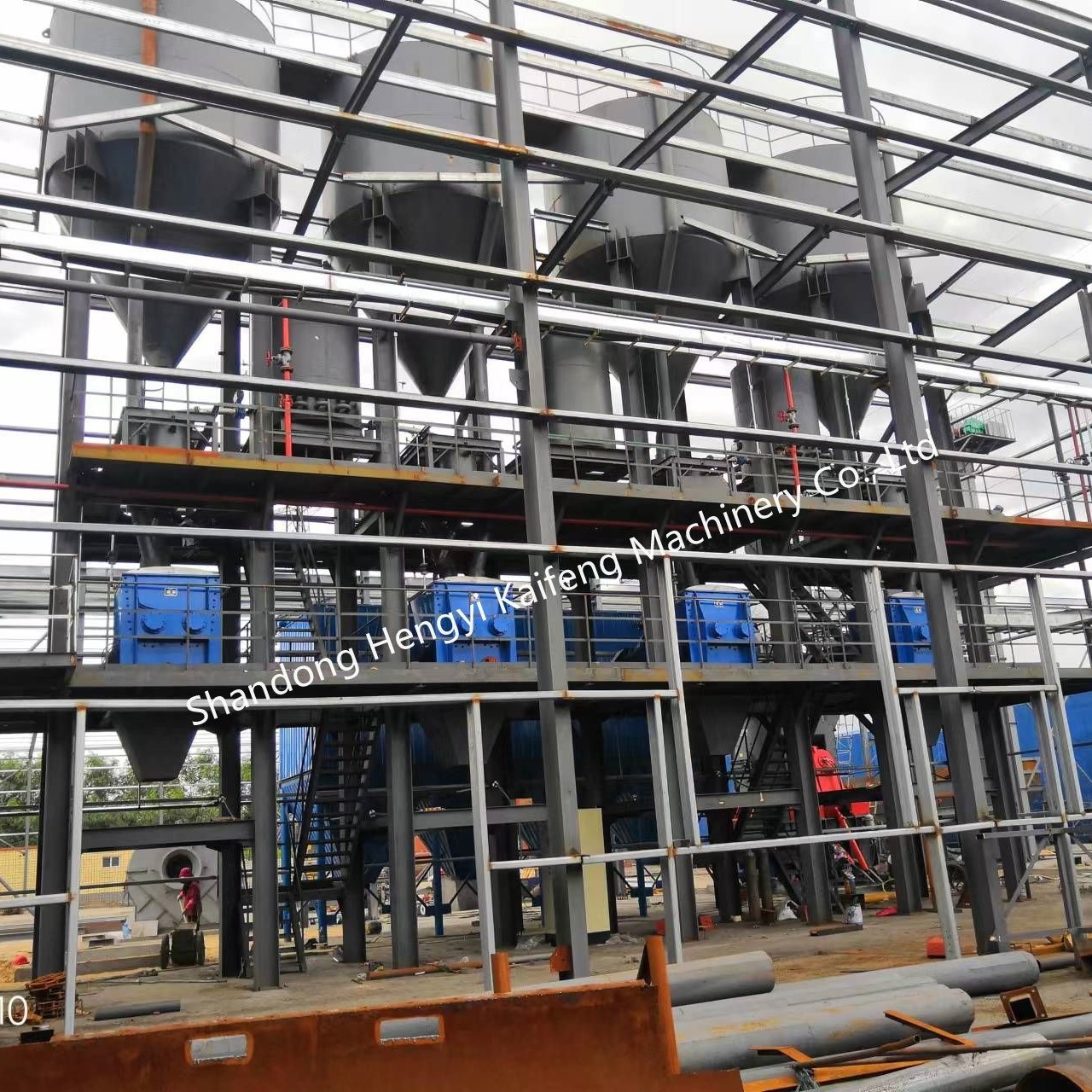 PLC Automatic Control SlEP Activated Carbon Kiln High Iodine Value