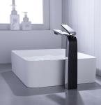OEM Brass Modern Single Hole Vessel Sink Faucet 1.2GPM Grey