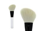 Eco Friendly White Contour Blush Brush / Flat Contour Makeup Brush