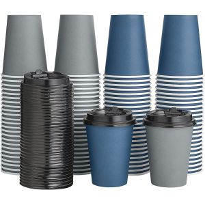China Disposable Biodegradable Coffee Cups , Recyclable Single Wall Paper Cups on sale