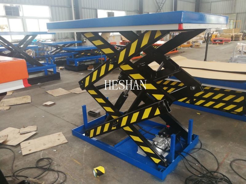 AC Power Hydraulic Table Lifter Scissor Type Lifting Tables Equipment