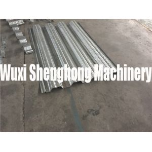 Safe High Efficient Floor Deck Roll Forming Machine 50HZ 3 Phase