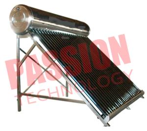 China 200L Economical Vacuum Tube Solar Water Heater System Compact Structure factory