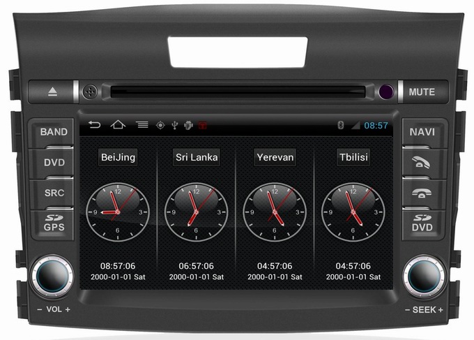 Ouchuangbo Car DVD GPS Navi Android 4.0 Honda CRV 2012 3G Wifi Radio BT S150 Platform OCB-111C