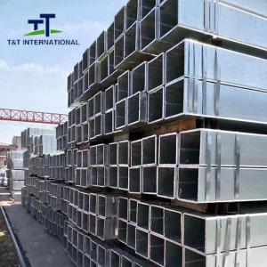 China 1020 Galvanized Steel Square Tubing Uniformed Structure ERW Technique factory