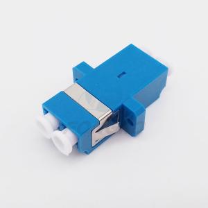 China LC to LC UPC Duplex Optic Fiber Adapter Singlemode Coupler Flange factory