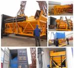 Precast Portable 35m3 Hopper Lift Ready Mix Small Concrete Batching Plant