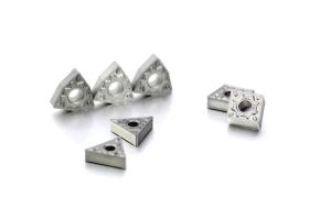 China 40HRC Hardness Metal Ceramic Lathe Inserts Strong Bonding Resistance WNMG0804 factory