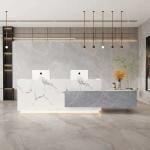 Commercial Hotel Lobby Furniture Upscale Hotel Reception 5 Models Open Front
