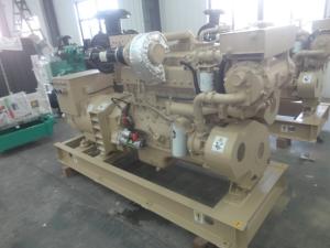 China 60HZ Marine Diesel Generator Set 200KW / 250KVAMP Low Oil Pressure Shutdown factory