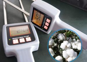 China 4 Digital Cotton Moisture Meter Light Weight With 4%-40% Measuring Range factory