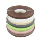 Factory Price 0.5mm 1mm Wood Grain PVC White Edge Banding Customized