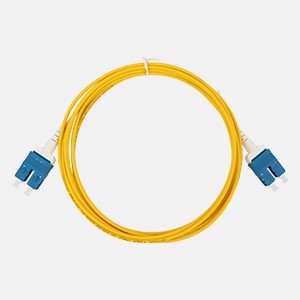 300 1 Duplex Fiber Optic Patch Cord / LC Uniboot Fiber Cable 3.0mm