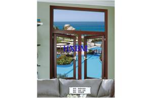 China Strong enhance German Style double glass Solid Wood Windows And Doors for luxury homes factory