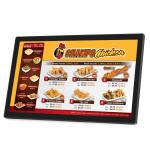 40 Inch Wall Mounted Digital Signage Restaurant Menu Display Boards Lcd Split