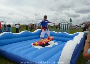 China Children Inflatable Sports Games Mechanical Surf Simulator For Advertising factory