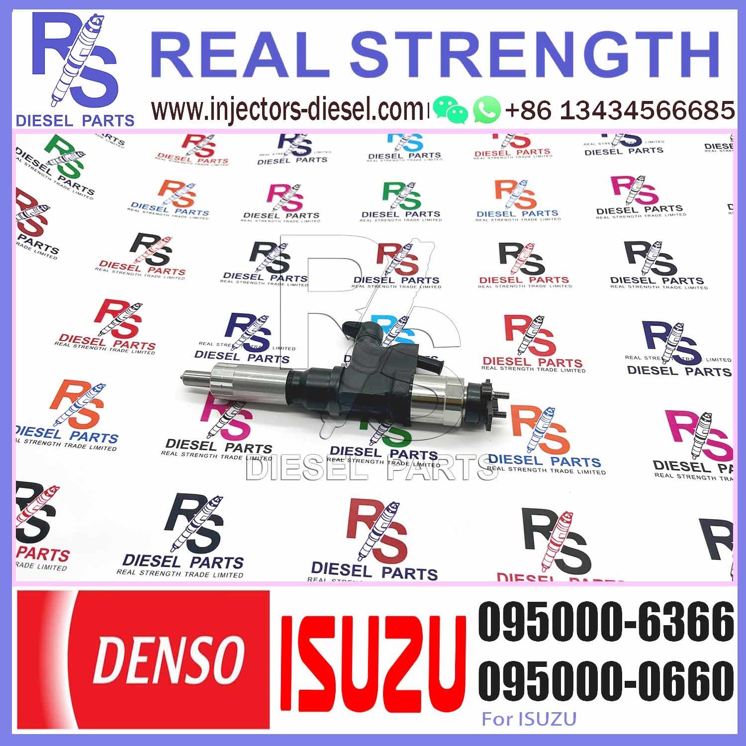 Diesel Common Rail Fuel Injector Assy 095000-6363 095000-6366 for ISUZU 6HK1 FORWARD 4HK1 N SERIES