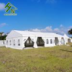 Antibacterial Outdoor Temporary Warehouse Tent PVC Canvas 3m To 50m Wide Tents