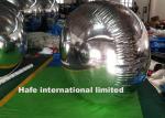 Customized Hanging Mirror Ball Balloons Red / Purple / Pink / Green PVC For