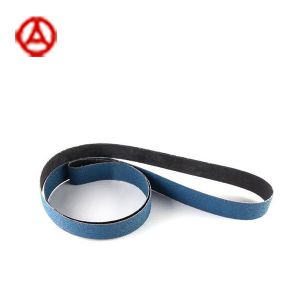 Zirconia Alumina Ceramic Abrasive Polyester Sanding Belts Cool Grinding