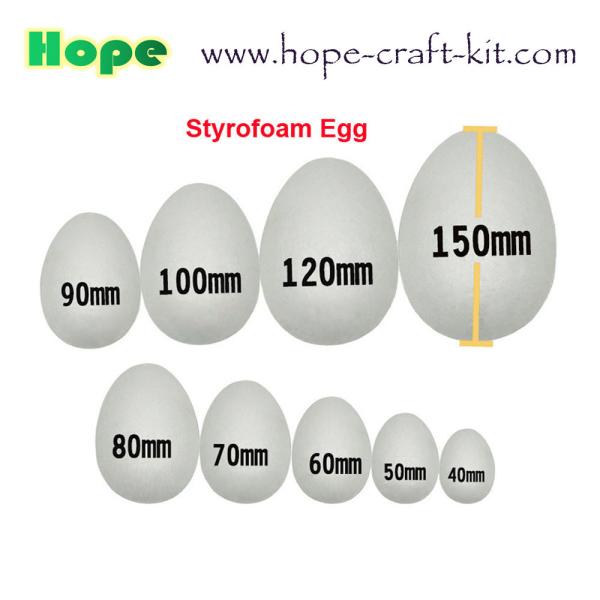 China EPS Styrofoam Foam Eggs Stars Styrofoam Animal Fruit for Kids Hobbies DIY Material and Christmas Wedding factory