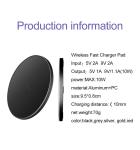 Simple and Fashion Design Wireless Fast Charger, Safe and High Quality Wireless