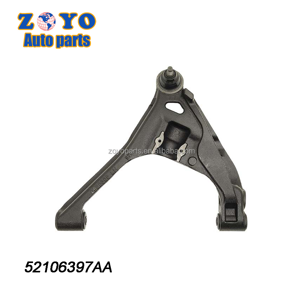 Black E-coating K620477 Front Wheel Suspension Auto Spare Parts Lower Control Arm for Durango Dodge Dakota 2004