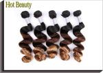 8A Grade 3 Tone Colored Human Hair Extensions 10"-30" Tangle Free