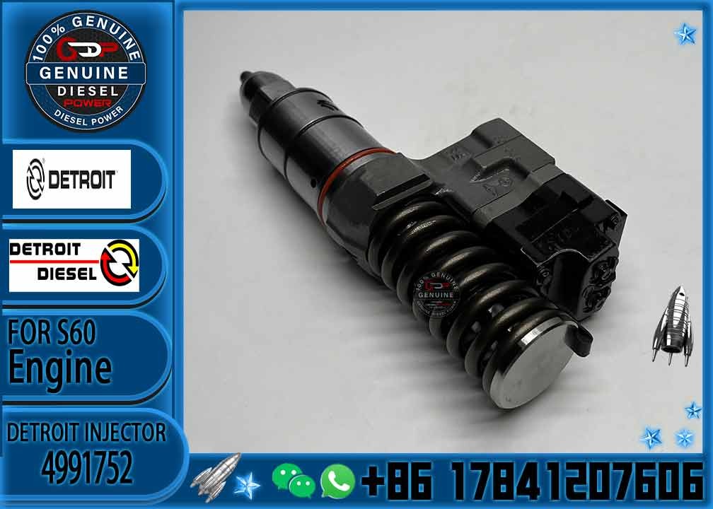 D-etroit 12.7L SERIES S60 N2 Common Rail Diesel Fuel Injector 4991752