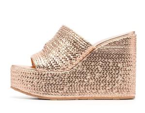 China 110mm Womens Wedge Heeled Shoes factory