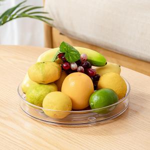 China Small Round Dining Turntable Lazy Susan Rotating Spice Rack for Bathroom, Kitchen and Living Room factory