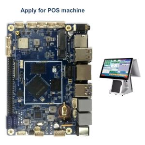 Quad Core Gigabit Ethernet Motherboard RK3568 Embedded Hardware 2.0GHZ With AI