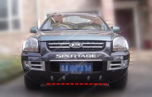 China OE Car Bumper Guard For KIA SPORTAGE 2003 , ABS Front Guard and Rear Guard Blow Molding factory