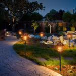 Dusk To Dawn 35lm Solar Outdoor Pathway Lighting 840g Flickering Flame Lights