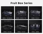 Plastic Salad Disposable Plastic Food Containers Transparent Take Away Food Box