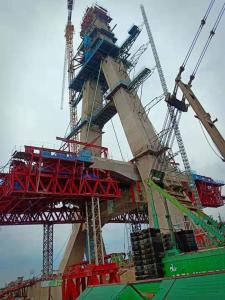 China Steel Material Bridge Deck Formwork Underslung Form Traveler System One Year Warranty factory