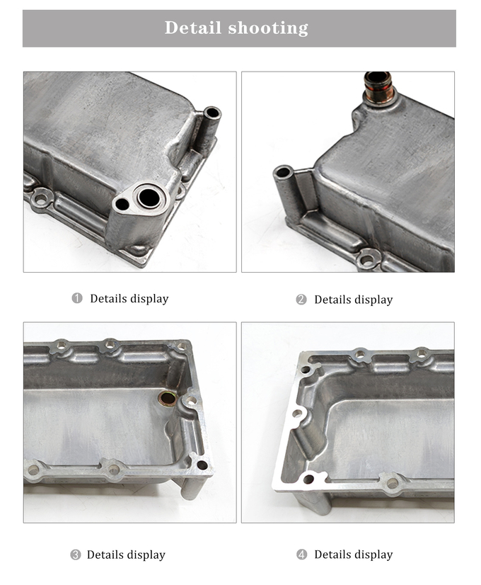 Komatus Engine 4D95 Oil Cooler Cover 6205-61-5220 Silver Color