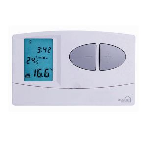 Riseem 7 Day Programmable Temperature Control Heating Room Thermostat with
