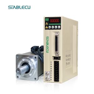 China 3 Phase 0.75KW Servo Motor 60 Flange 80 4NM With Drive factory