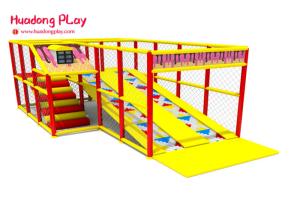 China OEM Indoor Play Area Equipment Fashion Design Adventurous Series 750*380*280 factory