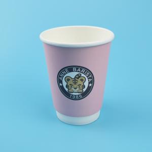 China 12oz Hot Coffee 89MM Disposable Bubble Tea Cups factory