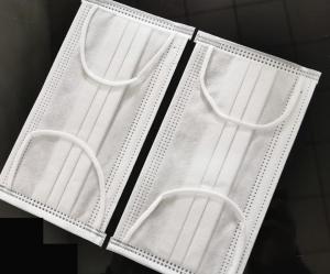 China Virus Resistance Medical Disposable Masks , Adjustable Disposable Earloop Mask factory
