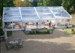 Aluminium Frame Clear Event Tent 10m * 30m With Wooden Flooring