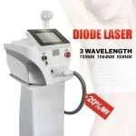 Painless 808nm diode laser hair removal machine portable laser hair removal