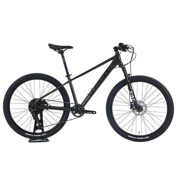Full Suspension Aluminum Mountain Bike with 27.5 Inch Wheel Size and Shimano