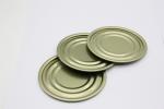 Tin Can Lids 0.20-0.22mm Thickenss Plain Syle Clear Lacquer Coating Flat