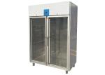 CE Approved Glass Door Reach-In Upright Chiller Imported Embraco Compressor